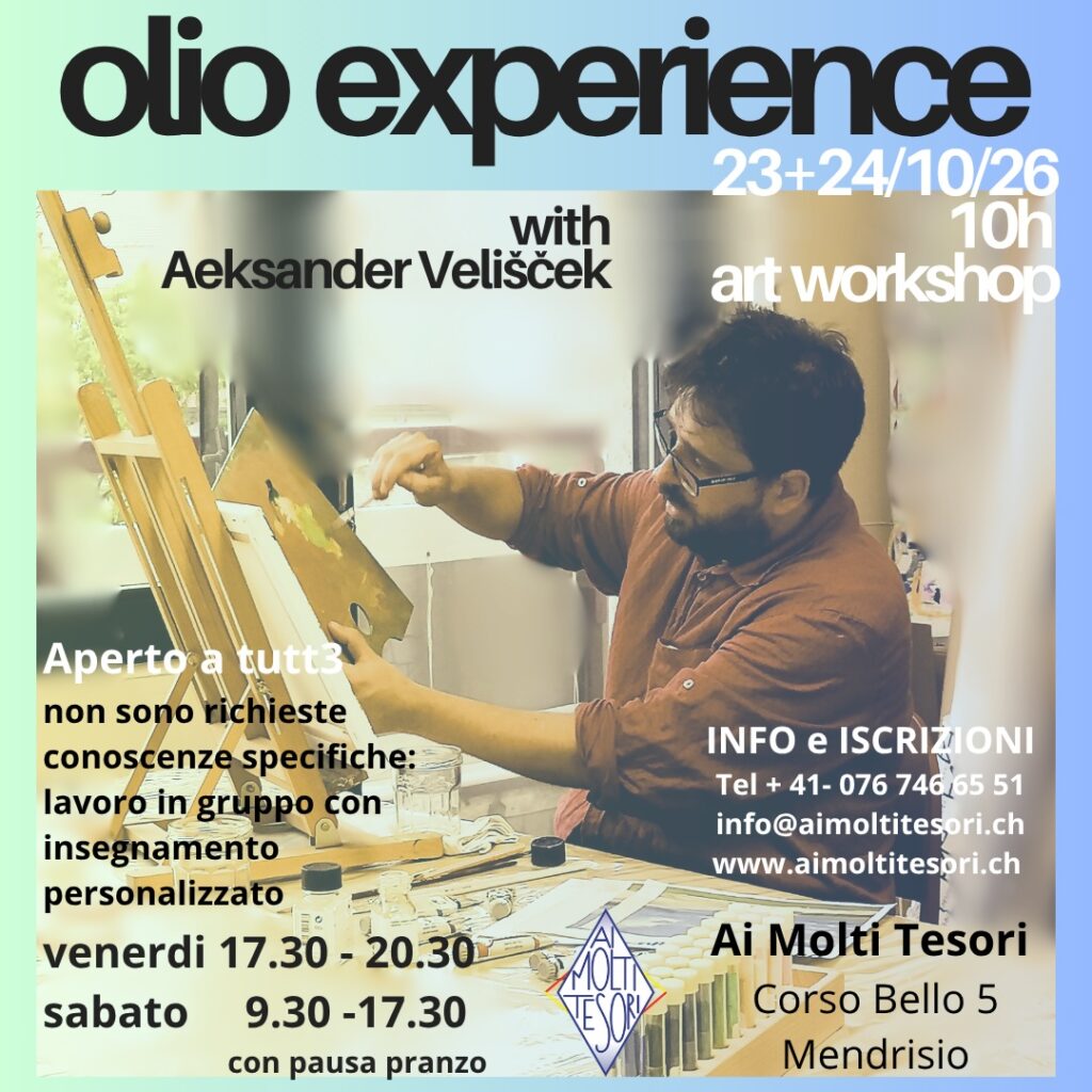 workshop pittura ad olio