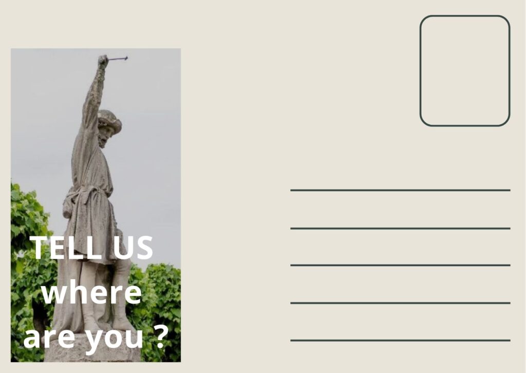 TELL US where are you?